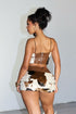 Ranch Romance Fur Crop Top